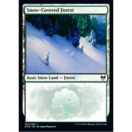 Snow-Covered Forest (284) FOIL - KHM