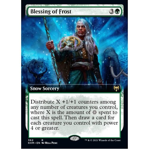 Blessing of Frost (Extended) FOIL - KHM