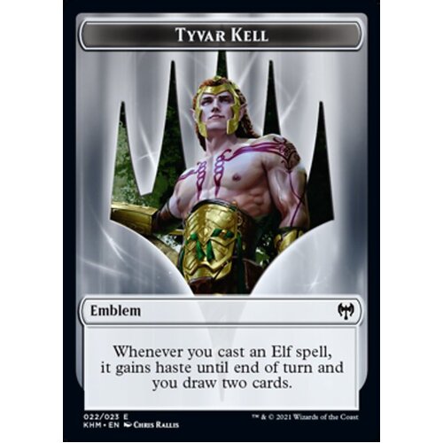 1 x Tyvar Kell Emblem Token - KHM
