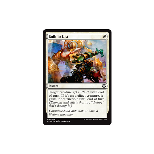 Built to Last - KLD