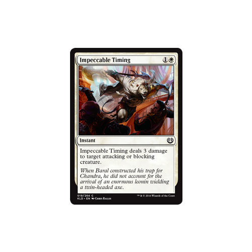Impeccable Timing - KLD