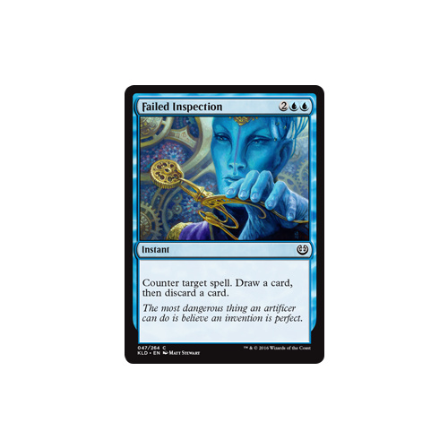 Failed Inspection - KLD