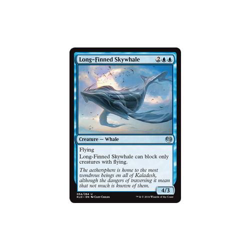 Long-Finned Skywhale - KLD