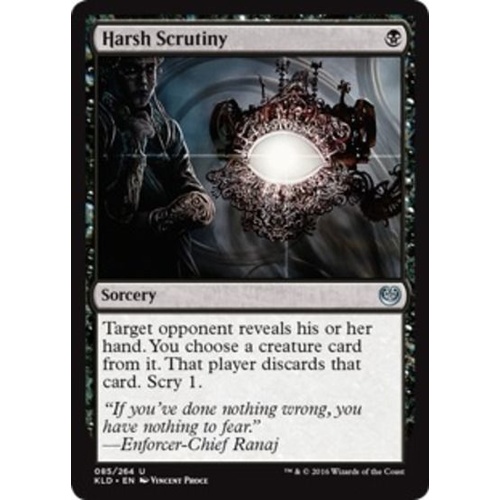 Harsh Scrutiny FOIL - KLD