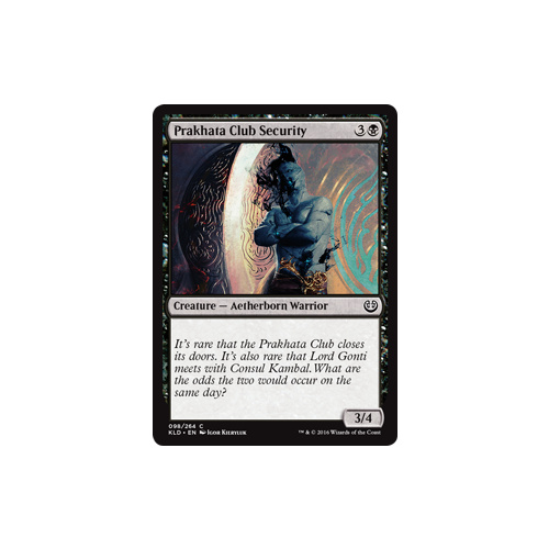 Prakhata Club Security FOIL - KLD