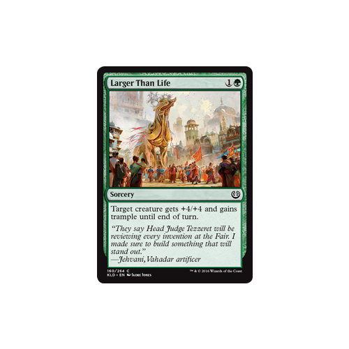 Larger Than Life - KLD