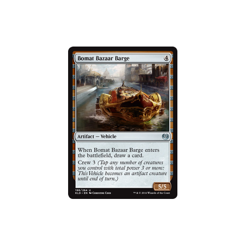 Bomat Bazaar Barge - KLD