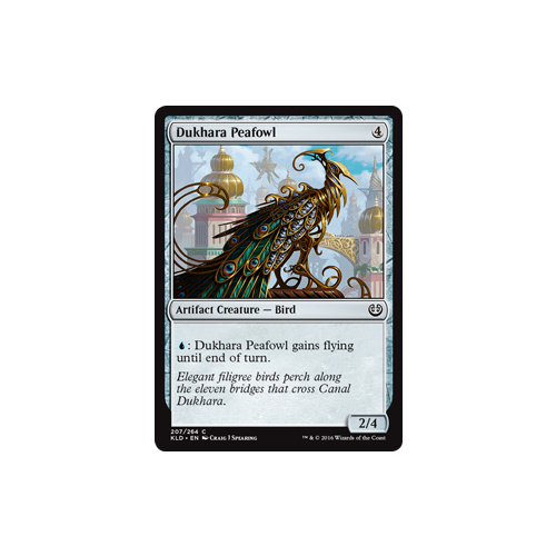 Dukhara Peafowl FOIL - KLD