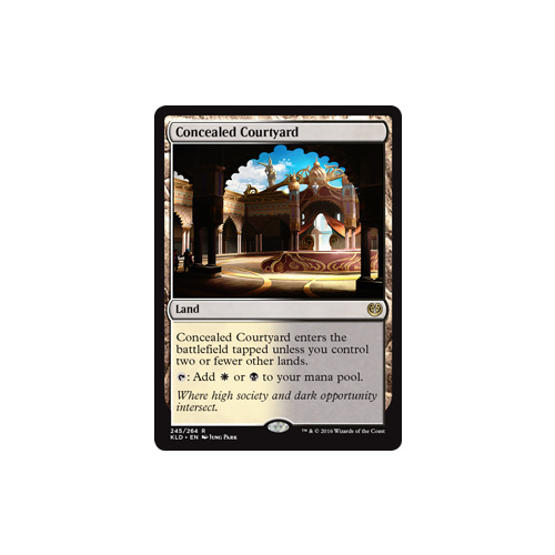 Concealed Courtyard FOIL - KLD