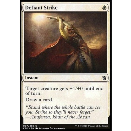 Defiant Strike FOIL - KTK