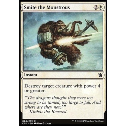 Smite the Monstrous FOIL - KTK