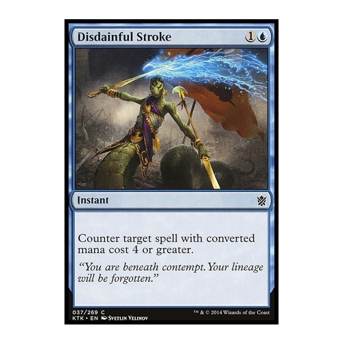 Disdainful Stroke FOIL - KTK
