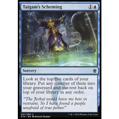 Taigam's Scheming FOIL - KTK