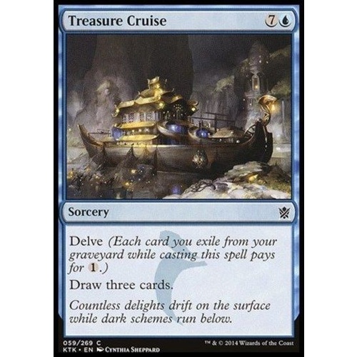 treasure cruise mtg commander