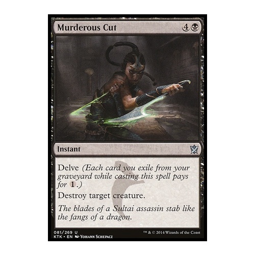 Murderous Cut FOIL - KTK