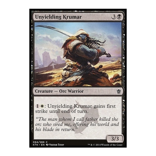 Unyielding Krumar - KTK