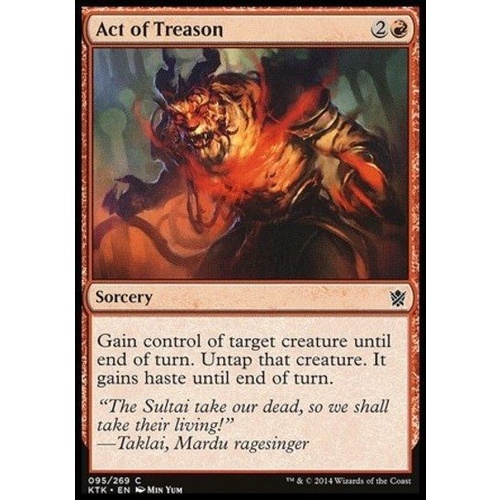 Act of Treason FOIL - KTK