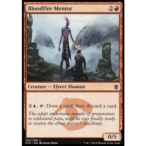 Bloodfire Mentor FOIL - KTK