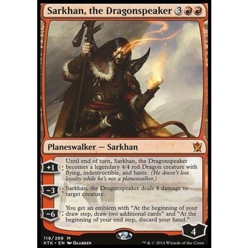 Sarkhan, the Dragonspeaker FOIL - KTK