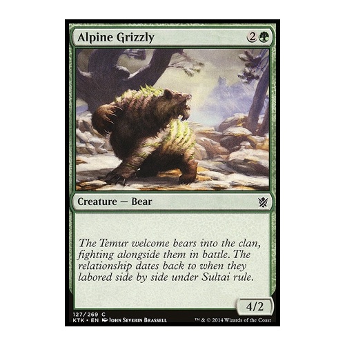 Alpine Grizzly - KTK