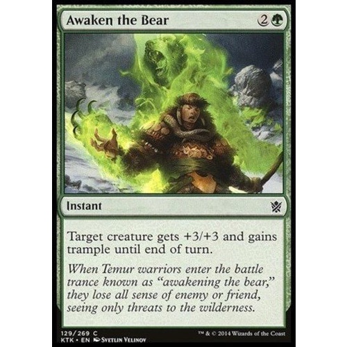 Awaken the Bear FOIL - KTK