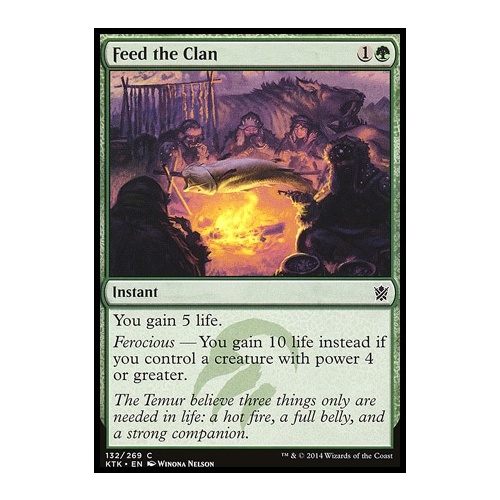 Feed the Clan FOIL - KTK