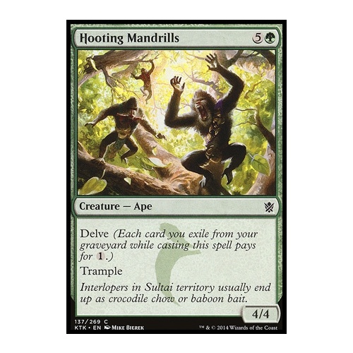 Hooting Mandrills FOIL - KTK