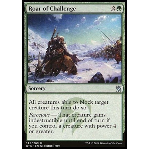 Roar of Challenge - KTK