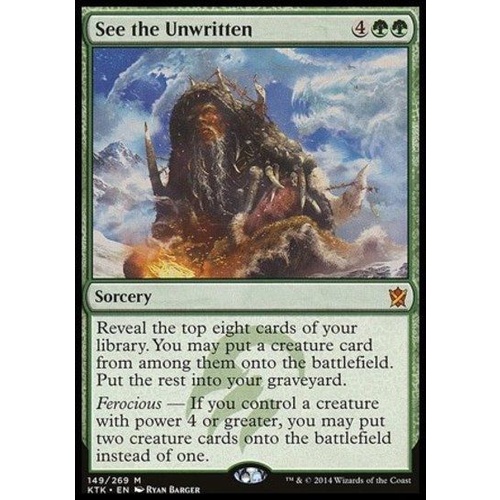 See the Unwritten - KTK