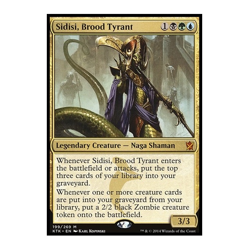 Sidisi, Brood Tyrant FOIL - KTK