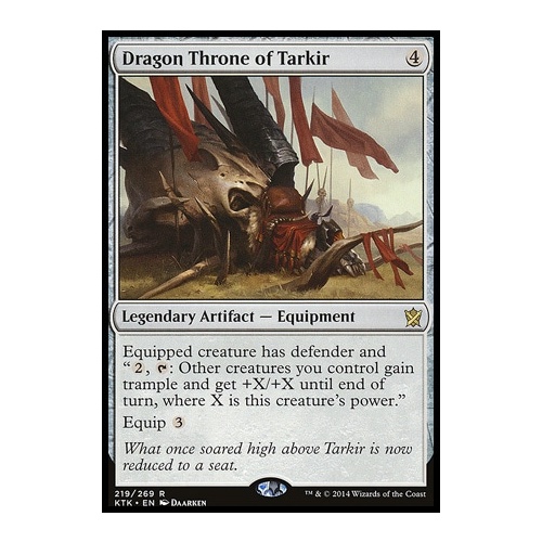 Dragon Throne of Tarkir FOIL - KTK