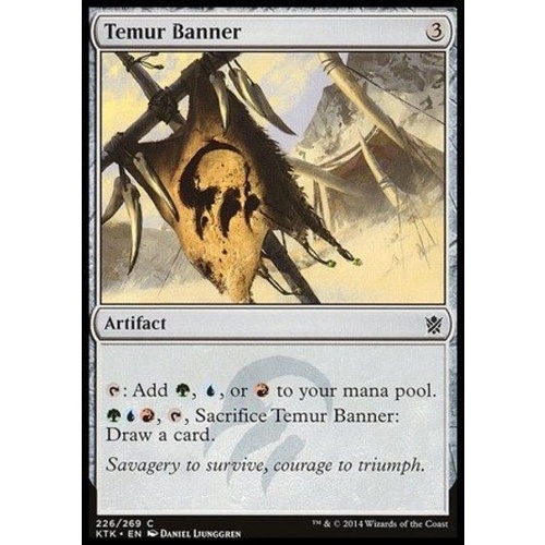 Temur Banner FOIL - KTK