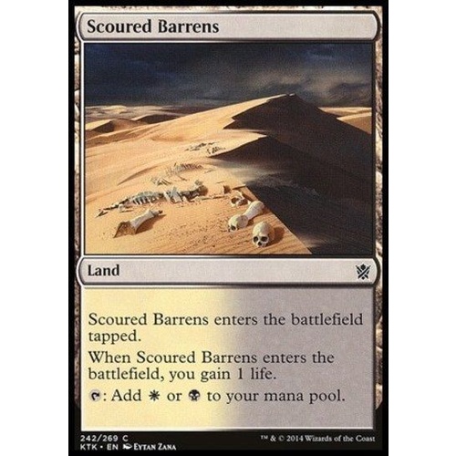 Scoured Barrens FOIL - KTK