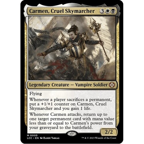 Carmen, Cruel Skymarcher - LCC