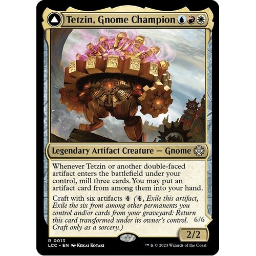 Tetzin, Gnome Champion - LCC
