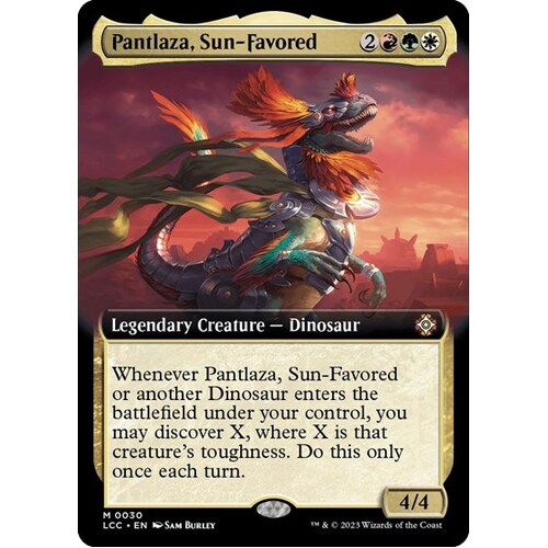 Pantlaza, Sun-Favored (Extended Art) - LCC