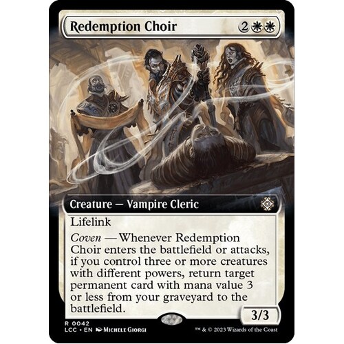 Redemption Choir (Extended Art) - LCC