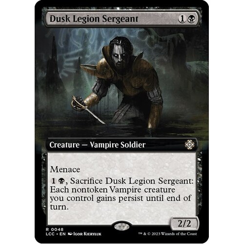 Dusk Legion Sergeant (Extended Art) - LCC