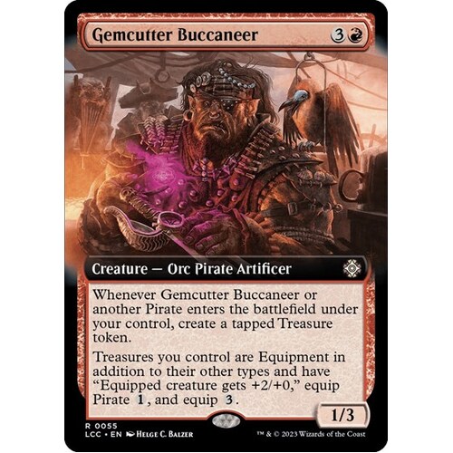 Gemcutter Buccaneer (Extended Art) - LCC