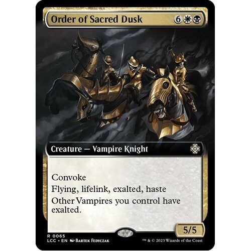 Order of Sacred Dusk (Extended Art) - LCC
