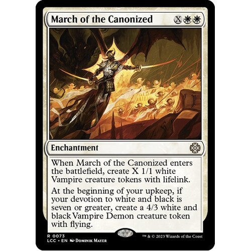 March of the Canonized - LCC