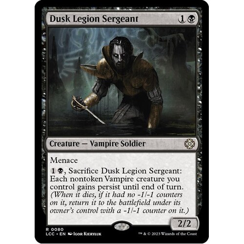 Dusk Legion Sergeant - LCC
