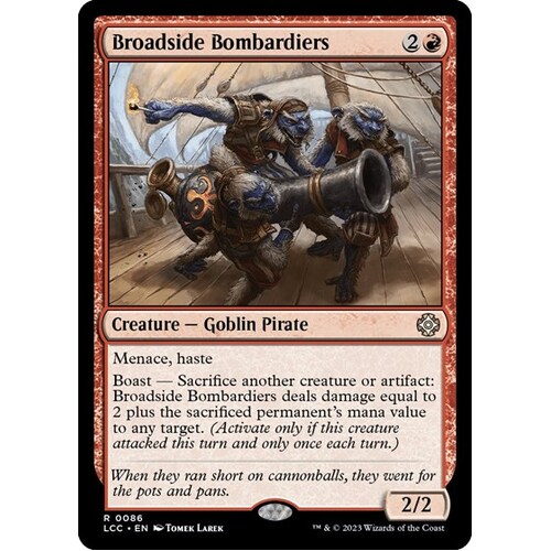 Broadside Bombardiers - LCC