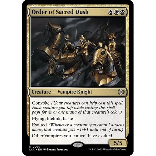 Order of Sacred Dusk - LCC