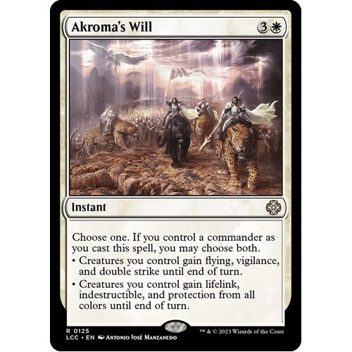Akroma's Will - LCC