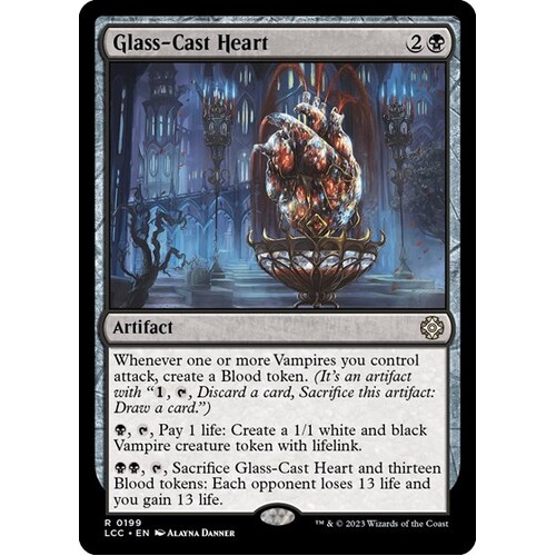 Glass-Cast Heart - LCC