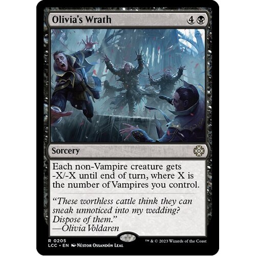 Olivia's Wrath - LCC