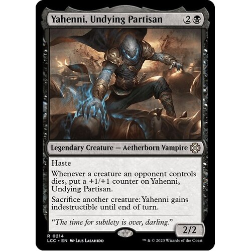 Yahenni, Undying Partisan - LCC