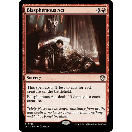 Blasphemous Act - LCC