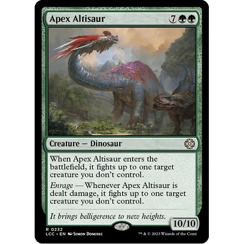 Apex Altisaur - LCC